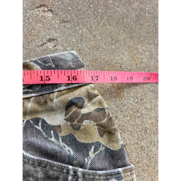 Vintage Mossy Oak Camouflage Mens Lined Hunting Pants  W3 - Picture 5 of 10